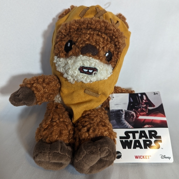 Mattel Toys Nwt 8 Star Ward Ewok Wicket Plush Stuffed Animal Poshmark